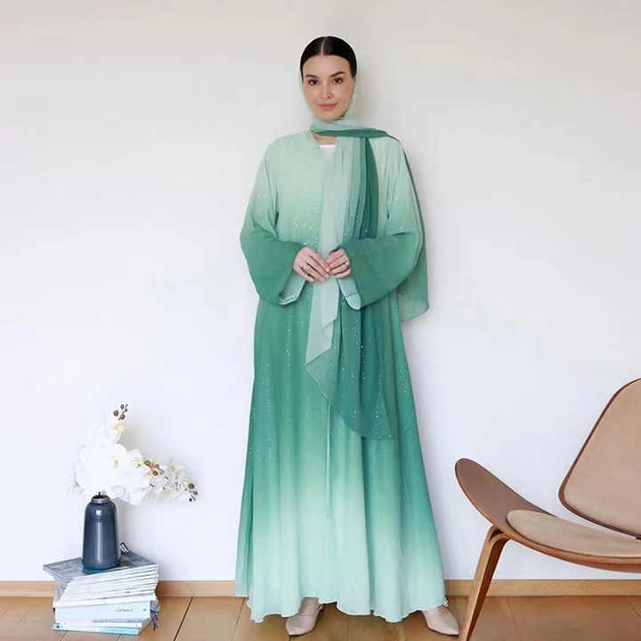 Omi colorful abayas 