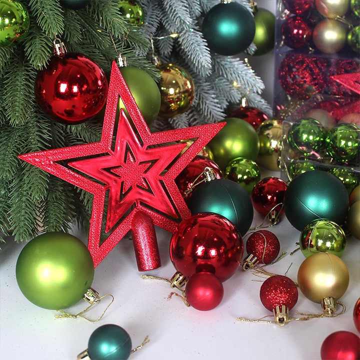 زينة كرات بلاستيكية على شكل بومة ,Plastic Owl Ball Ornament