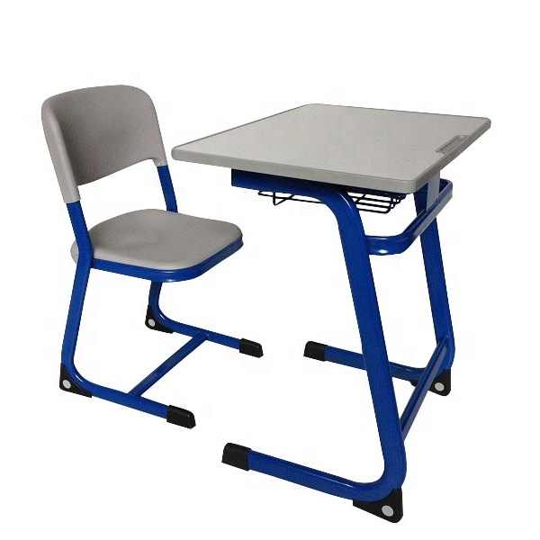 Cheap Classroom Single Chair and Desk School Furniture Guangzhou 