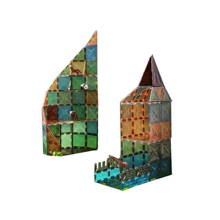 Best Selling Magnetic Building Tiles Blocks Educational Toys Building Blocks Set for Kids 
