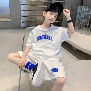 Boys' short-sleeved sportswear 