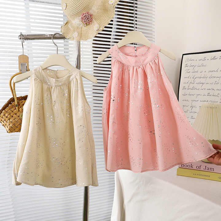 New Arrival Wholesale Cute Summer Baby Dress Kids Clothes Girls Dress Puffy Dresses For Children 