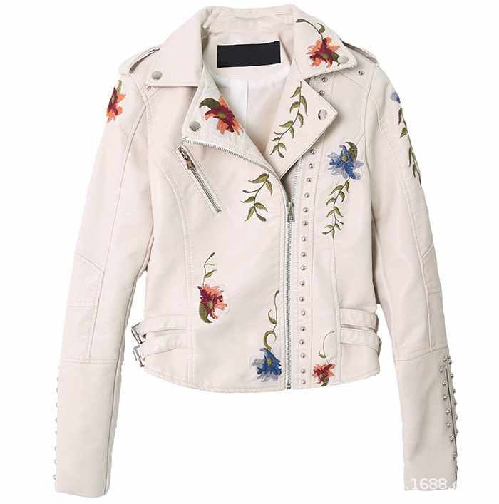 Women's faux leather jacket 