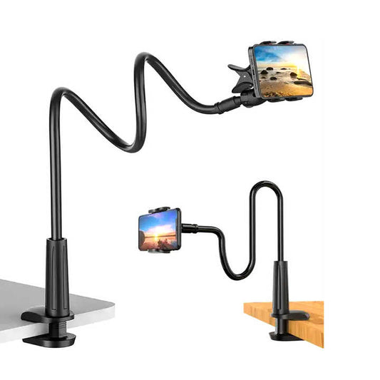 حامل حامل للهاتف المحمول قابل للتعديل ذراع طويلة كسول Adjustable Long Arm Lazy Mobile Phone Holder Stand