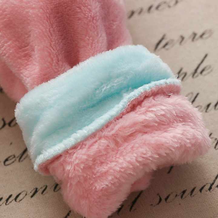 Long-sleeved winter pajamas for children 