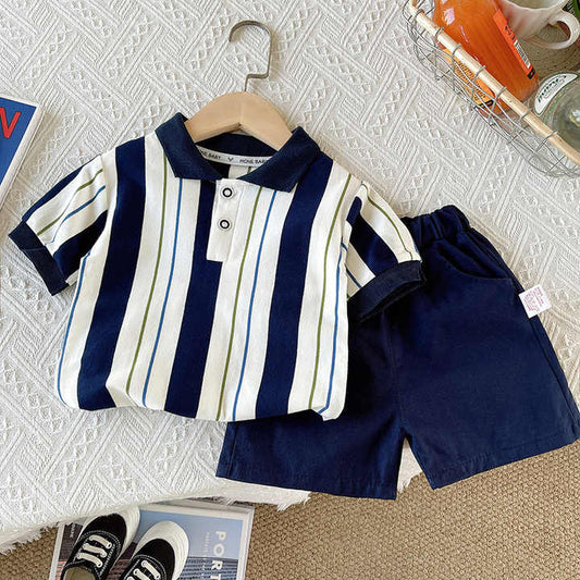 Boys' shorts, summer clothes, boys' stylish suit 
