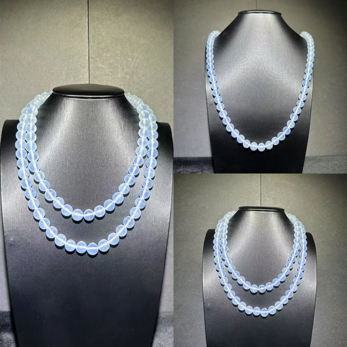 round bead necklace 
