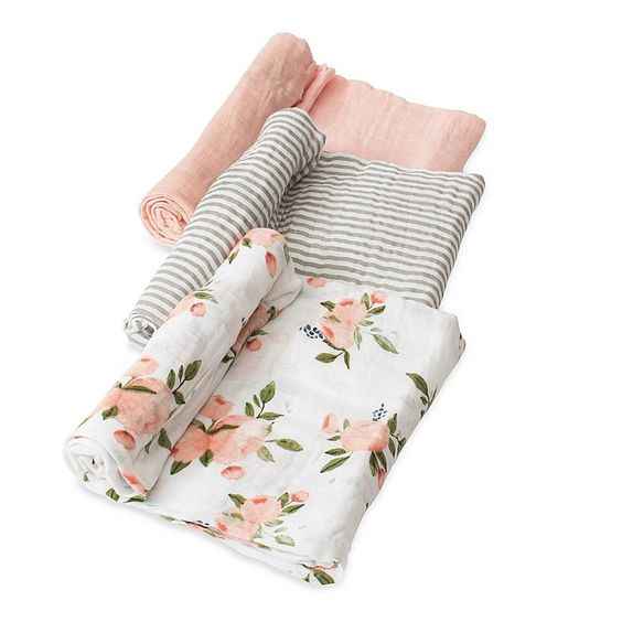 Super Soft Infant Baby Cotton Material-Muslin Swaddle Blanket 