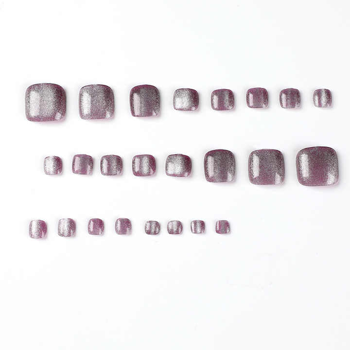 Tips Full Nails Cover Press on Natural 