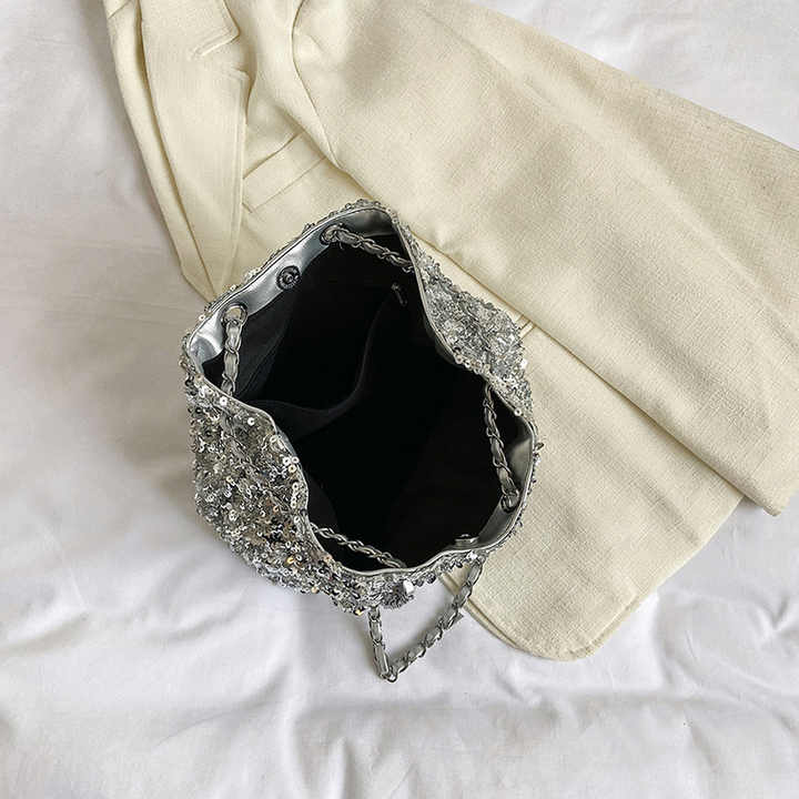 Elegant sequin women's handbag