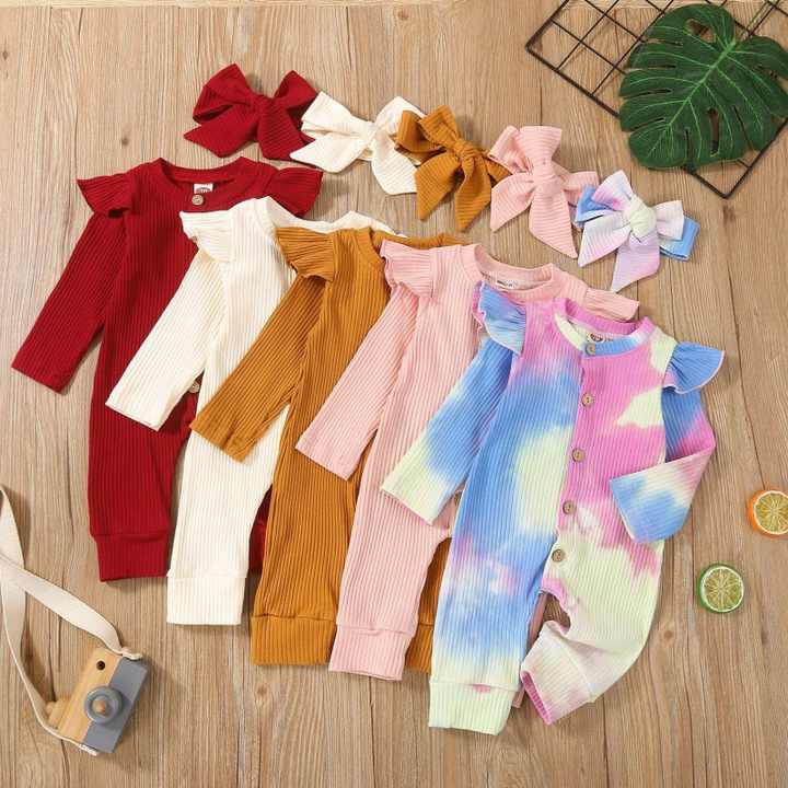 بدلة بنات حديثي الولاده - Newborn girls' suit