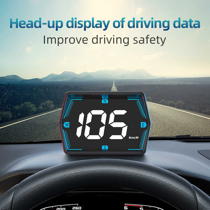 G20 High Definition Car Head Up Display Speedometer. 