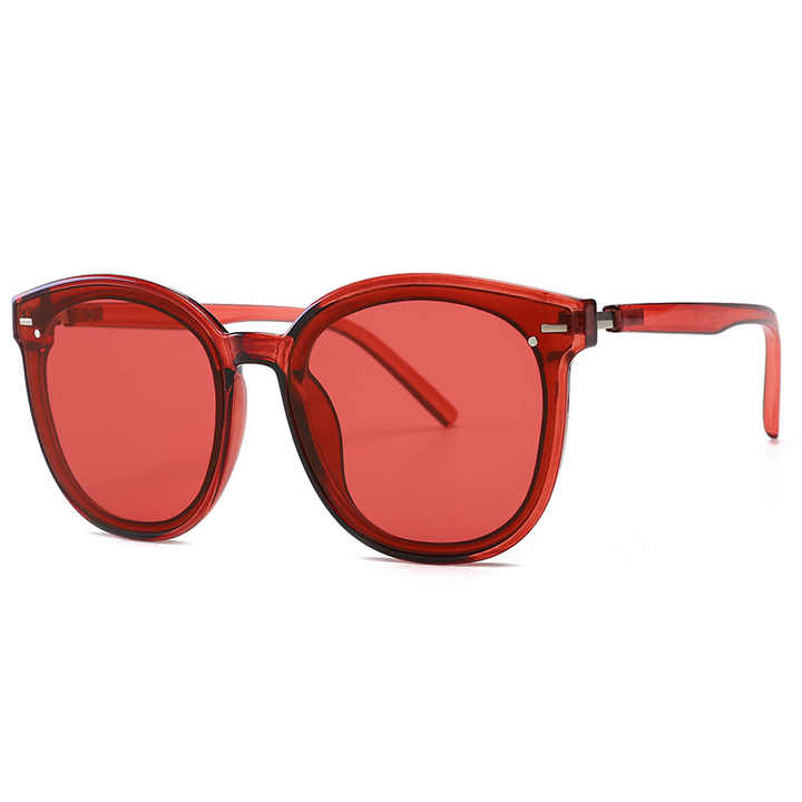 نظارات شمسية نسائية مشهورة إطار PC عدسات راتنج موضة نظارات شمسية متدرجة للنساء Famous Women's Sunglasses PC Frame Resin Lens Fashion Gradient Sun Glasses for Women