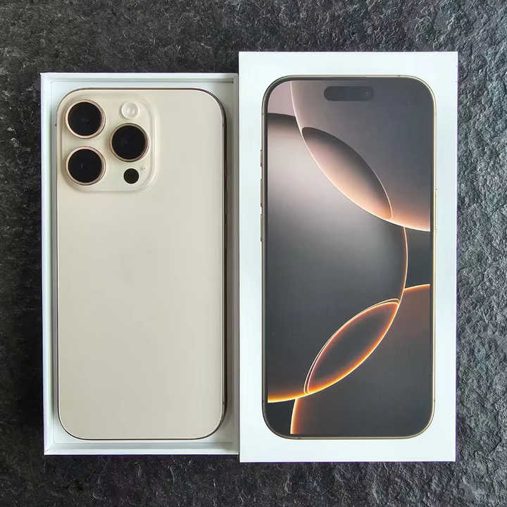 Original iPhone 16 16 Pro Max Unlocked 5G Smartphone, 16GB RAM, 16GB iOS System Cellular I Phone 16 Pro Max 