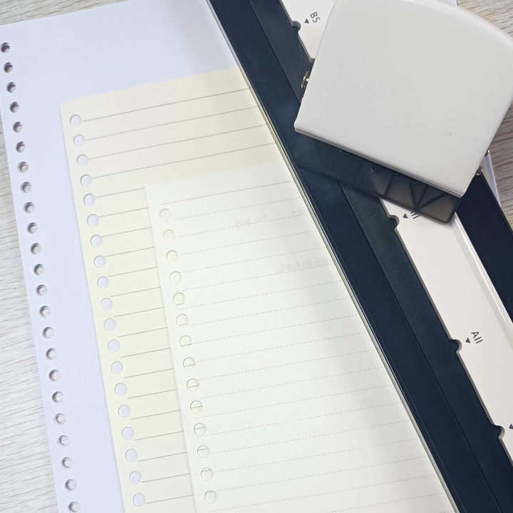 Planner Mini Hole Punch Diary Loose-Piece 