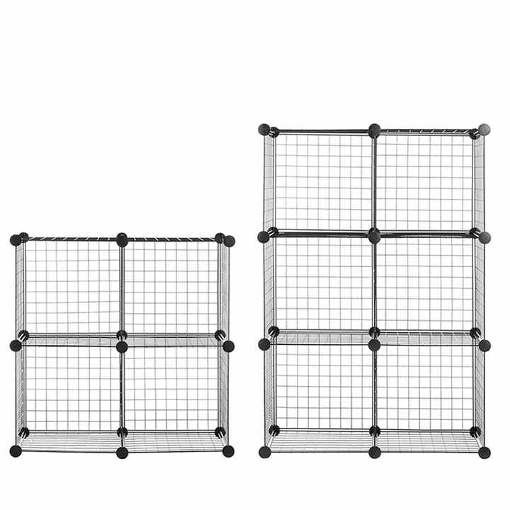 منتجات منزلية جديدة ذات إبداعي يمكنك عملها بنفسك تجميع رف شبكيSimple Multifunctional Expandable Multi-layer Shelf