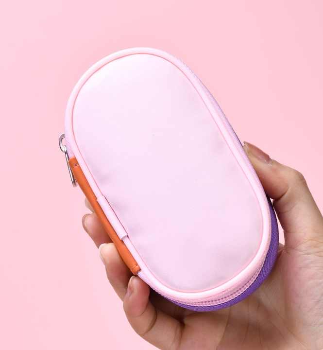 pink balloon makeup brushes 