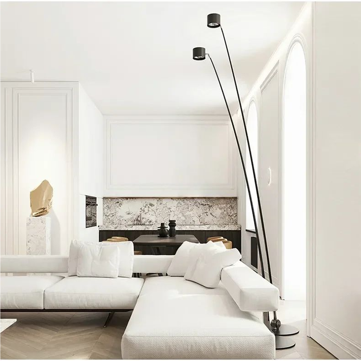 Modern black. 