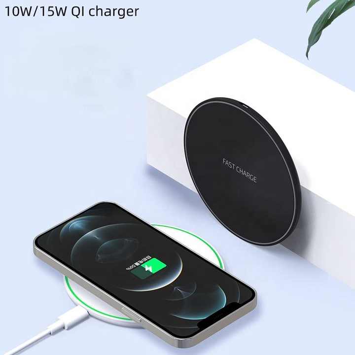 أعلى بيع المنتجات 15W تشى اللاسلكية شاحن سريع شاحن لاسلكي 15w ل فون سامسونج Top Selling Products 15W Qi Wireless Fast Charger 15w Wireless Charger for iPhone Samsung