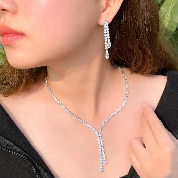 Women's wedding jewelry set 