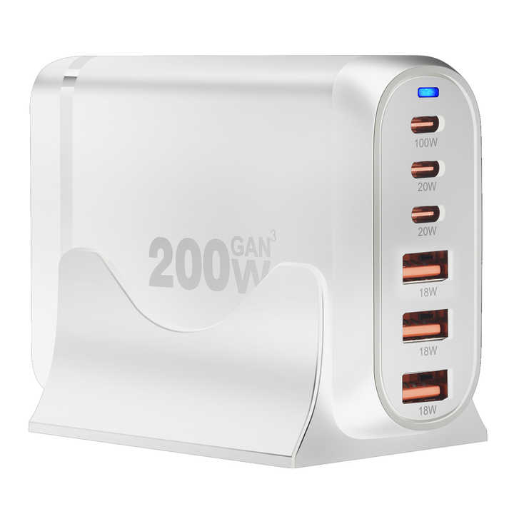 C 4C2A 6-Port Fast Charging for Computers 