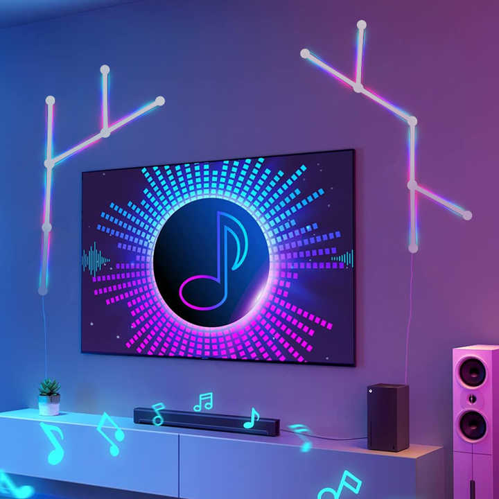 in sync with the music