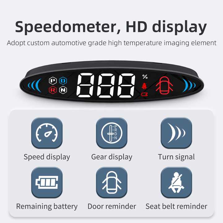 WiiYii Great Offer Car Electronics Smart HUD T6 