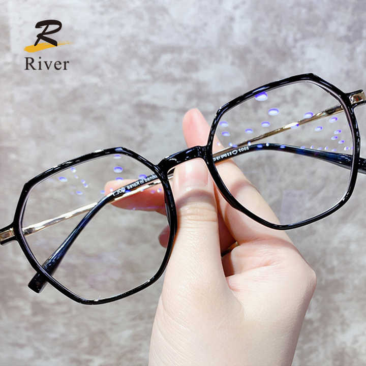 نظارات نسائية بصرية مقاومة للضوء الأزرق موديل TR 90 من River Fashion للنساء River Fashion TR 90 Blue Light Blocking Optical Glasses for Women
