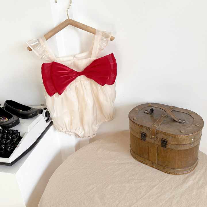 Elegant Summer Tulle Dress for Girls Infants Toddlers Jumpsuits Romper 