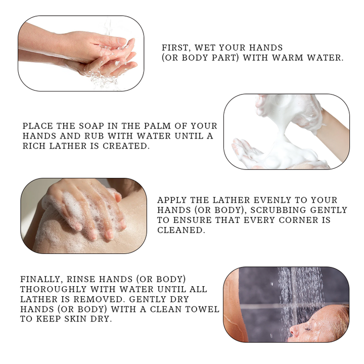 Dark Spots Turmeric Soap for Women - Korean Skin Care Product, Facial Cleanser 