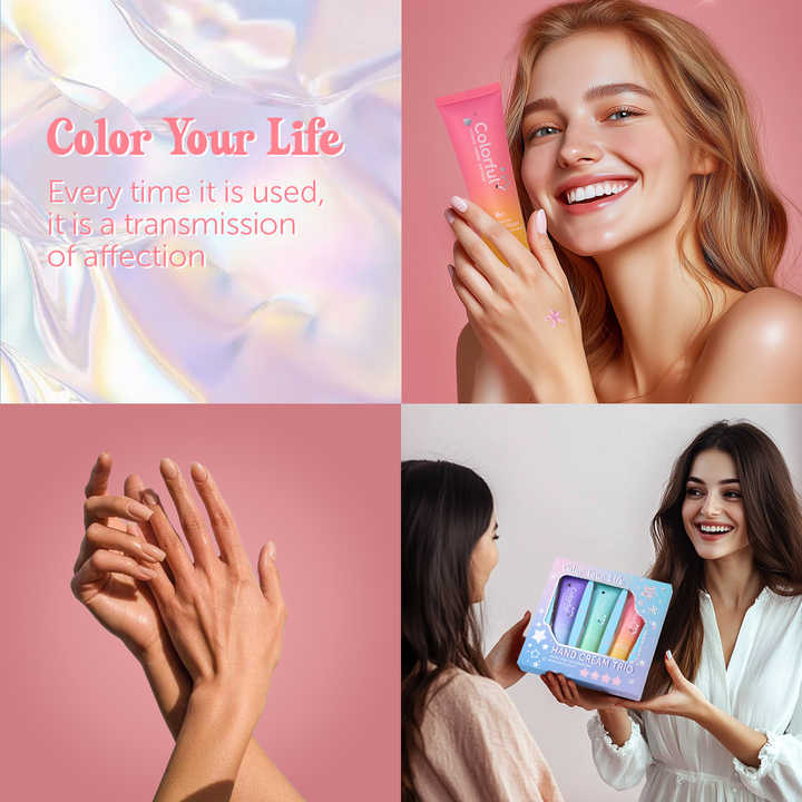 Ice Cream Lavender Hand Cream Set 