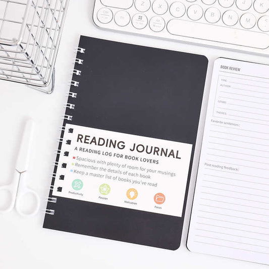 A5 Reading Journal Review and Tracker. IMODA Stationery A5 Reading Journal 