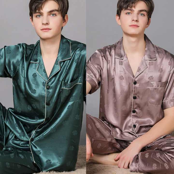 New Custom Button Down Pajama Homewear 