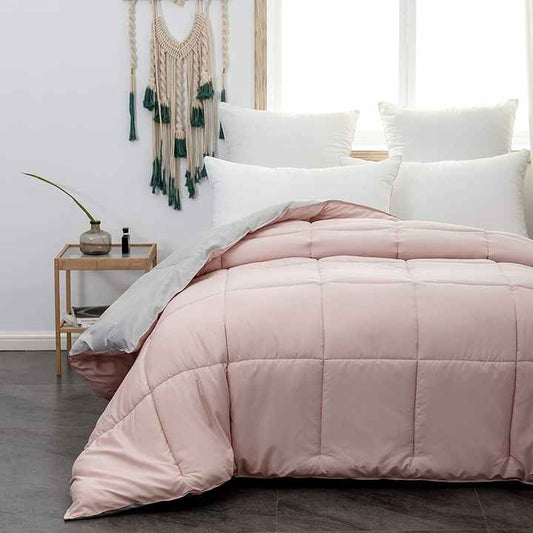Luxury Designer Reversible Cotton Duvet Cover Set. 
