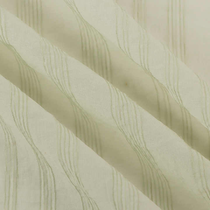 Dresses Sun protection Clothing Fabric Factory Stock 85% Tencel 15% Nylon Gradient Stripe Sheer Fabric 