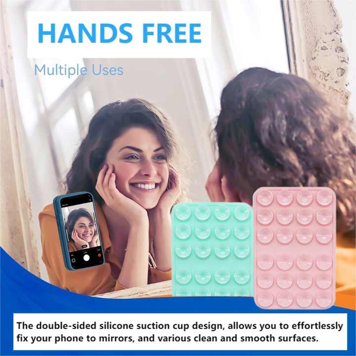Double-sided mobile phone grip sticky 