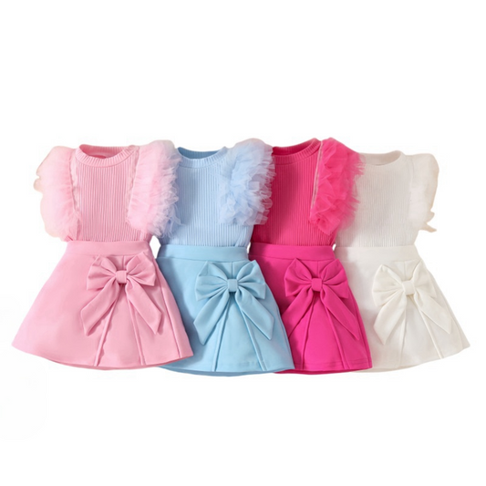 Stylish newborn baby girls 