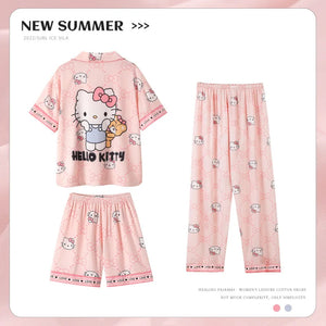 بيجامات أطفال للبنات صيفية-Summer pajamas for girls