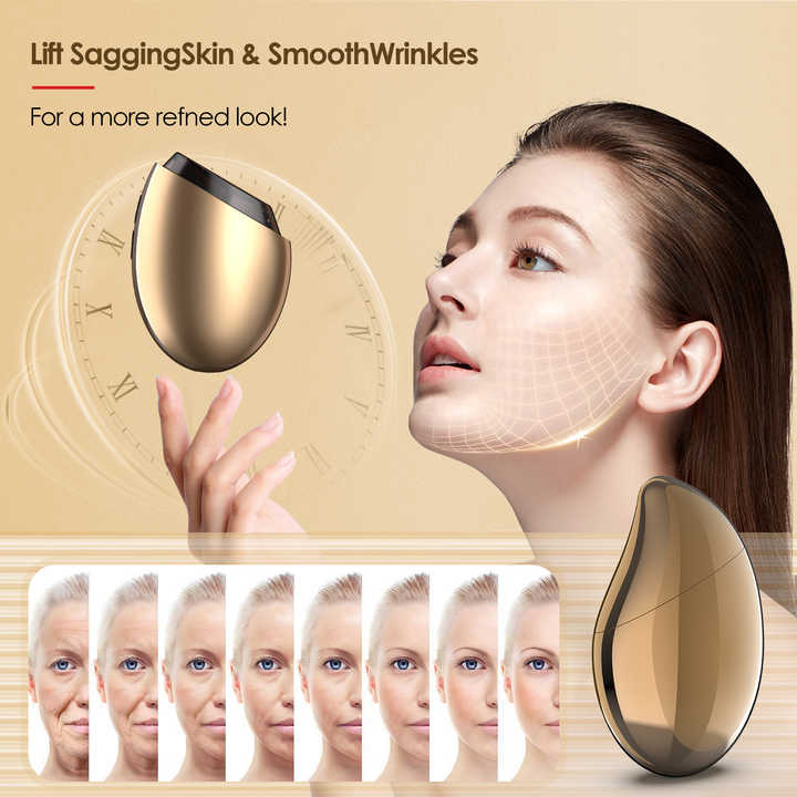 Skin tightening beauty device 