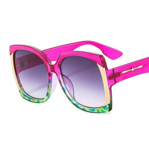 نظارات شمسية كلاسيكية فاخرة للسيدات من QSKY بإطار مربع كبير كلاسيكية للنساء ظلال حماية uv400 للنساءQSKY Luxury Classic Women's Sunglasses Big Square Frame Classic Women's Shades UV400 Protection for Women