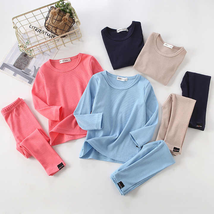 Long sleeve children's autumn clothes 