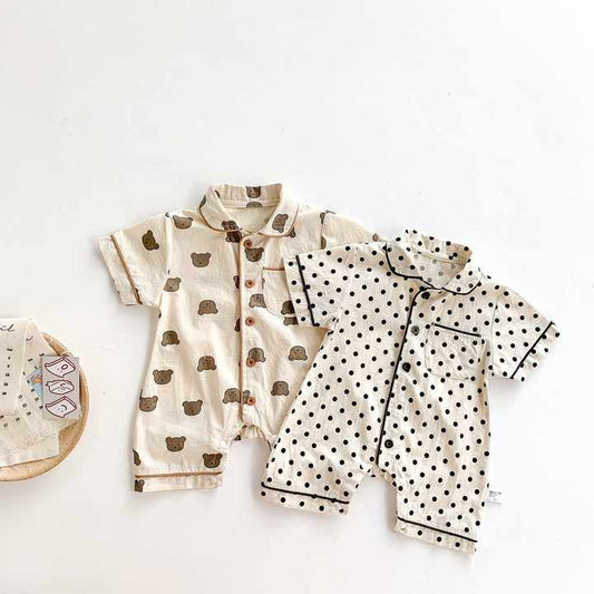 جمبسوت رومبير صيفي-Summer romper jumpsuit
