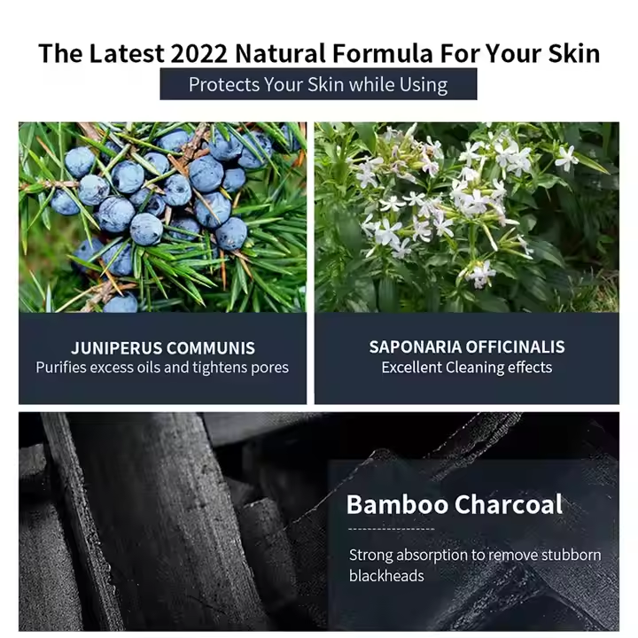 Private Label Natural Face Mud Peel off Mask Men Face 