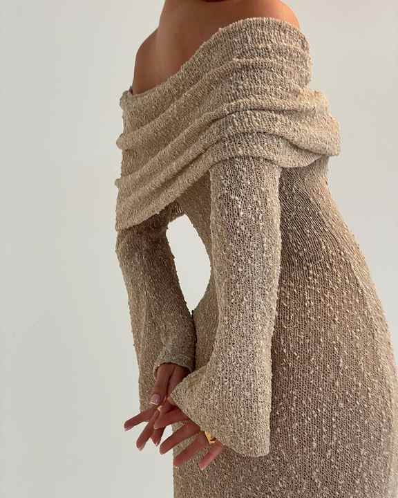 Tulle maxi dress