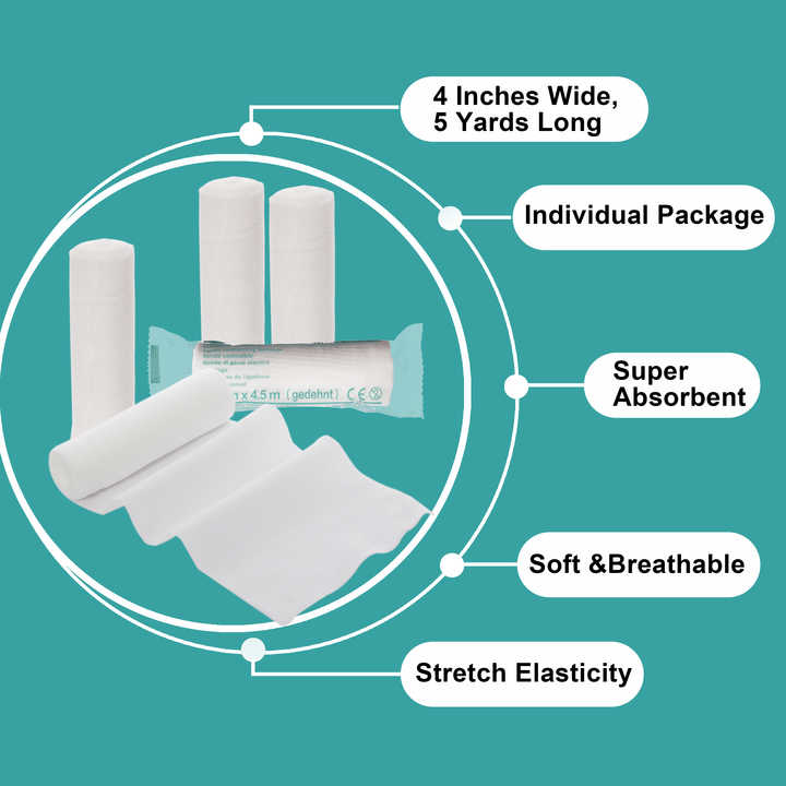 Medical gauze first aid 