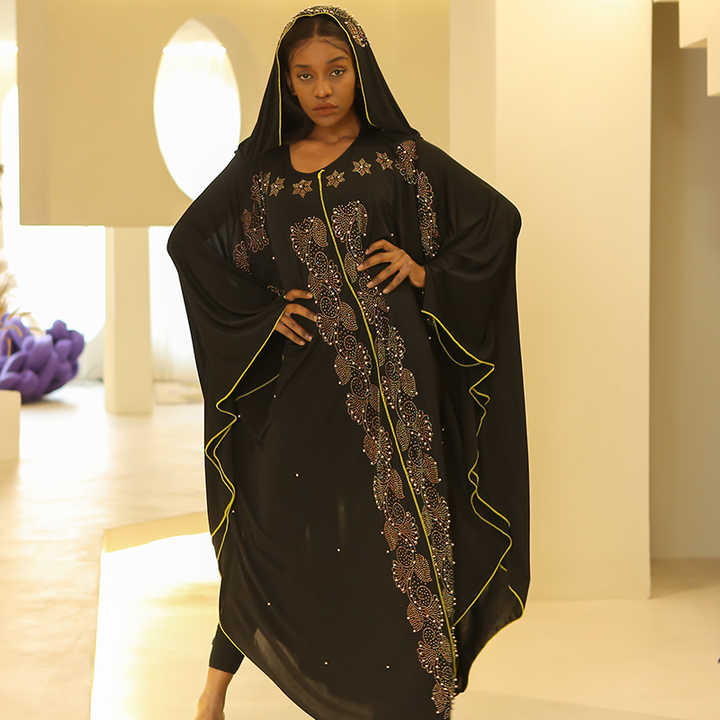 China Abaya in Dubai Black Robe 