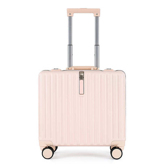 -, Classic 20 Inch Suitcase Fashionable Travel Bag with Laptop