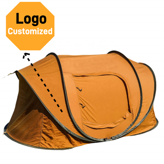 Double Layers Camping Tents Wholesale Size Color Logo Customized Low MOQ Good Quality Waterproof 