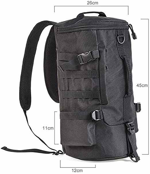 حقيبة ظهر اسطوانية مناسبة لصيد السمك -Cylinder Fishing Backpack