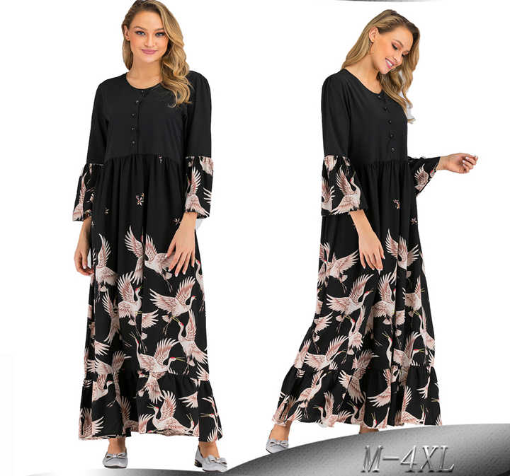 Black abayas for women 
